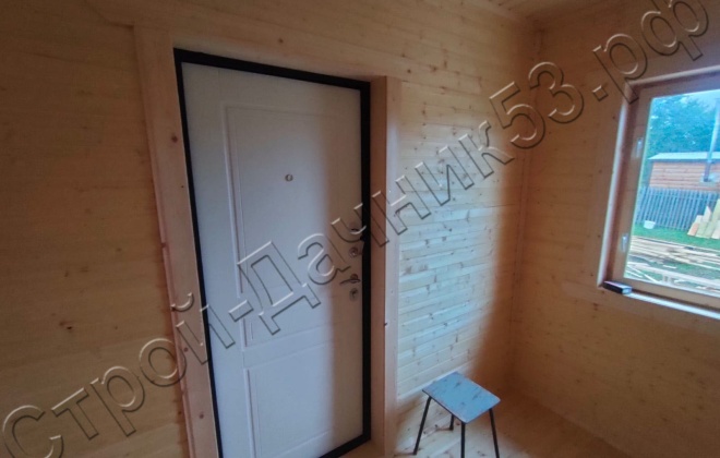 4 Каркасно-щитовой дом  Д-23, 9х9м, 81  М², Калужская область, Боровский район, СНТ «Свобода-66». (10)